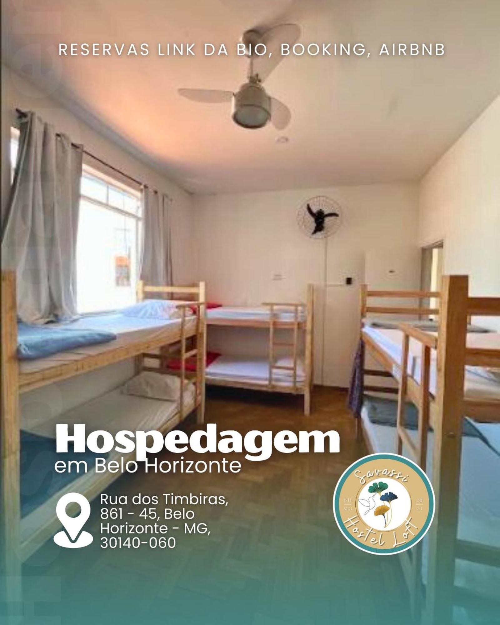Savassi Hostel เบโลโอรีซอนชี ภายนอก รูปภาพ