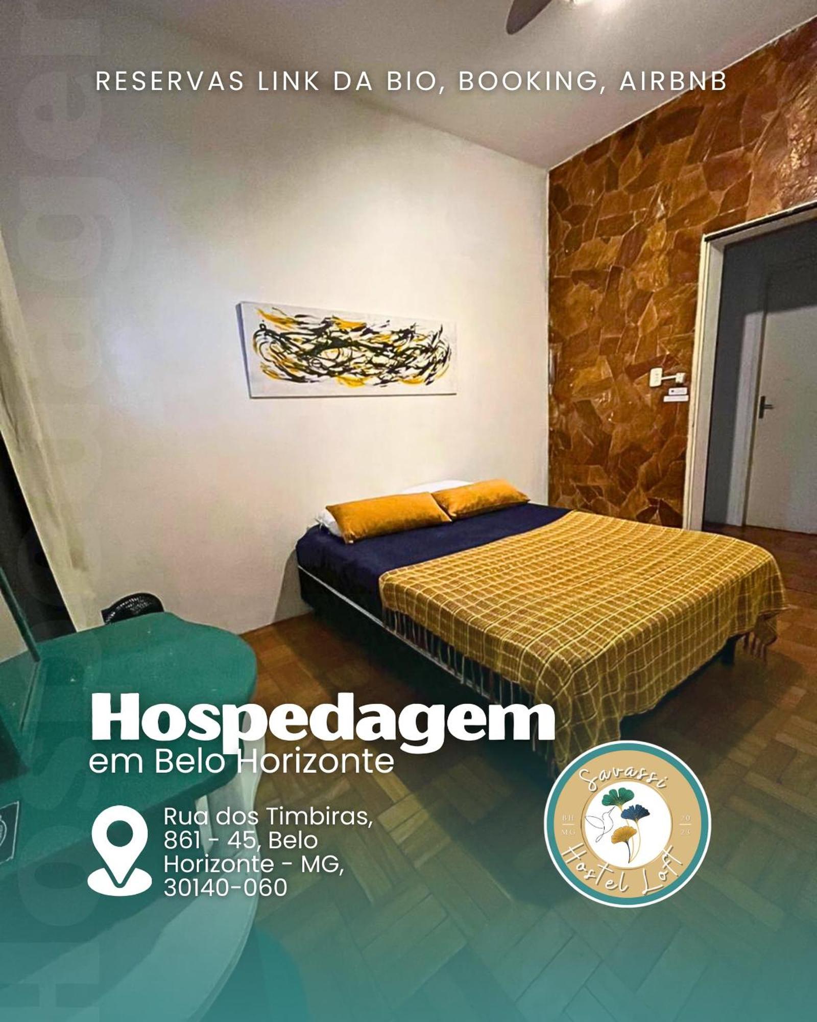 Savassi Hostel เบโลโอรีซอนชี ภายนอก รูปภาพ