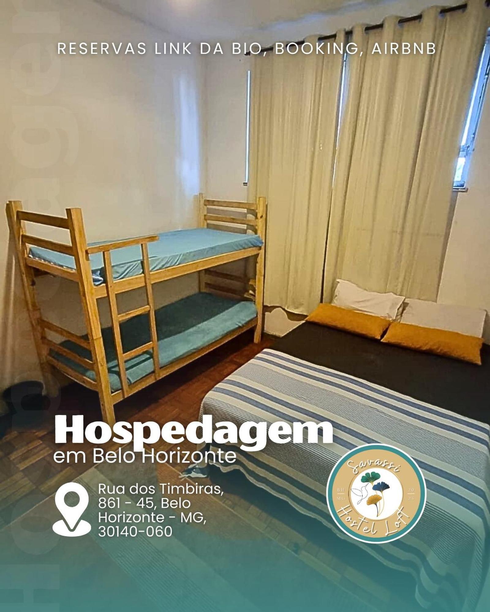 Savassi Hostel เบโลโอรีซอนชี ภายนอก รูปภาพ